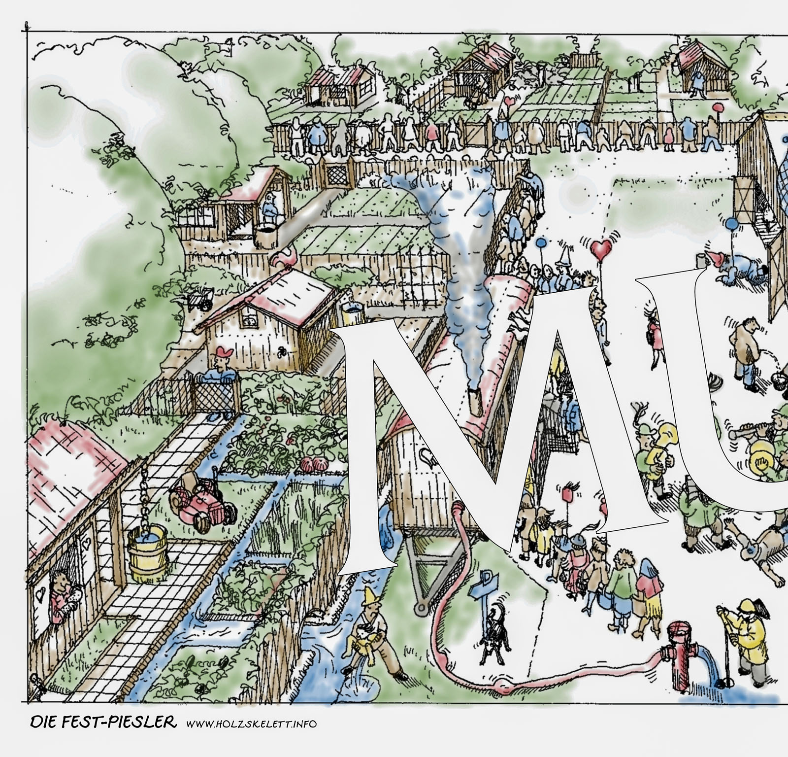 Karikatur Festpiesler